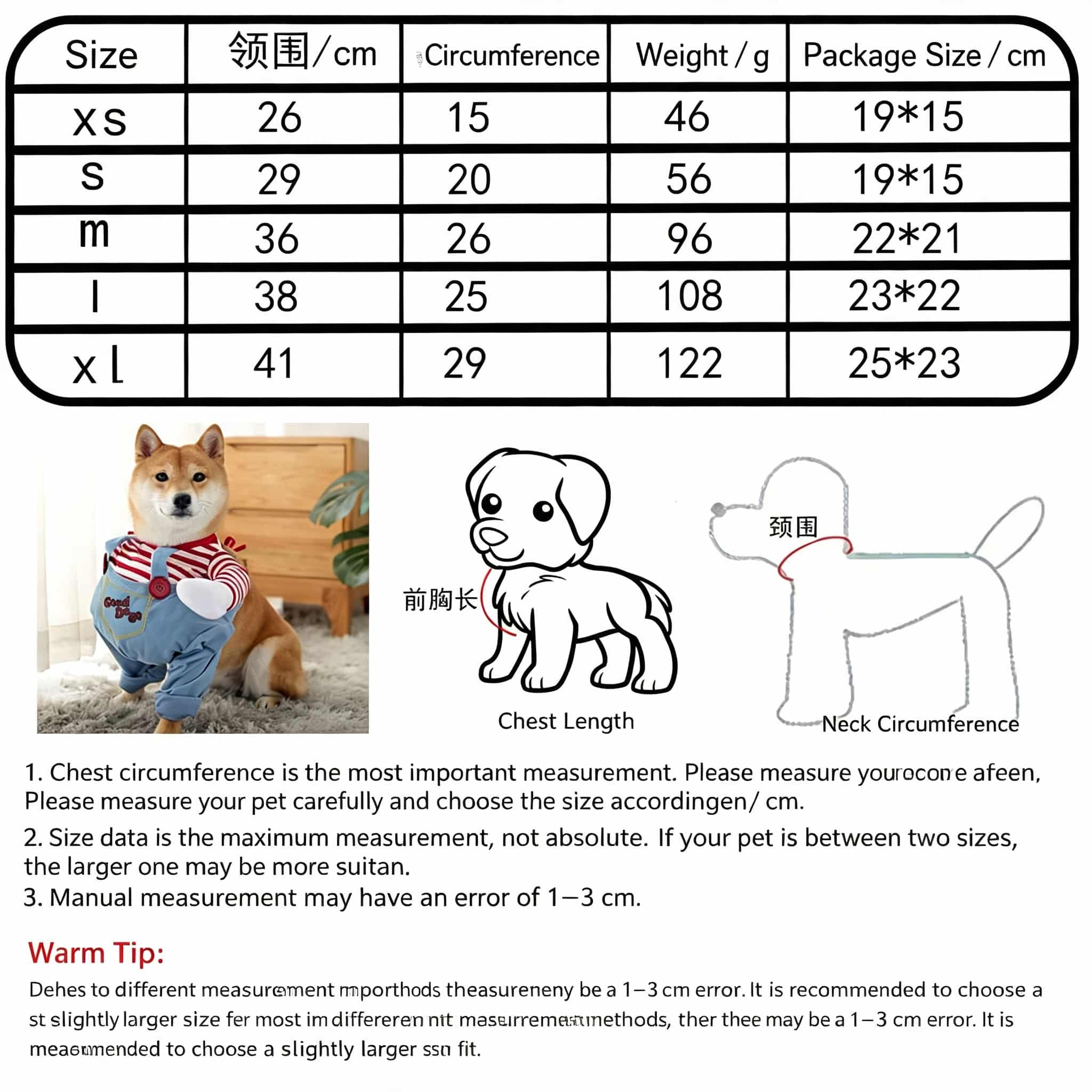 Halloween Pet Dog Chucky Costu - Cosplay Prop Blueprints recension och pris