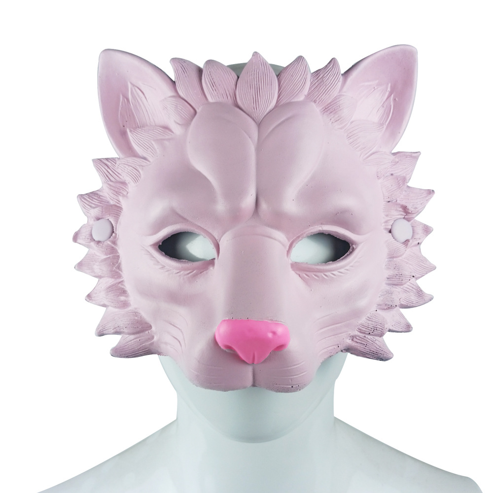 Adult Halloween Lion Mask 3D P - Cosplay Props Eva Foam recension och pris
