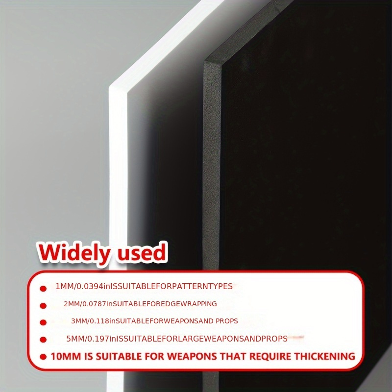 EVA Foam Board 14x19 Inch, 3mm - Cosplay Props Eva Foam recension och pris