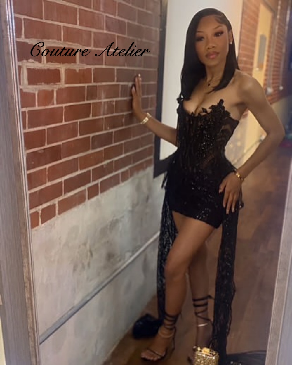 Black Crystal Beaded Homecomin - Briar Cosplay Prop recension och pris