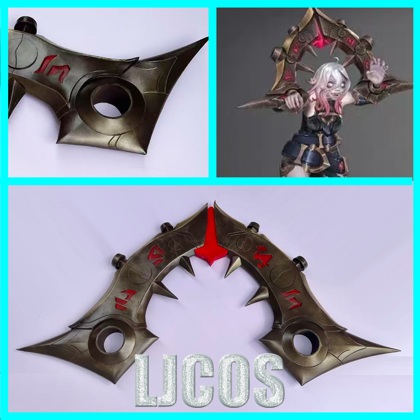 LOL Briar Shackles Cosplay Pro - Briar Cosplay Prop recension och pris