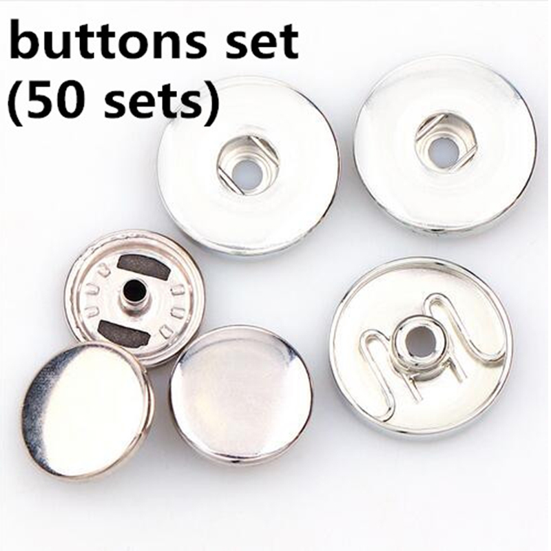 50 Sets 12mm/18mm Tapping Snap - Snap Fastener Set recension och pris