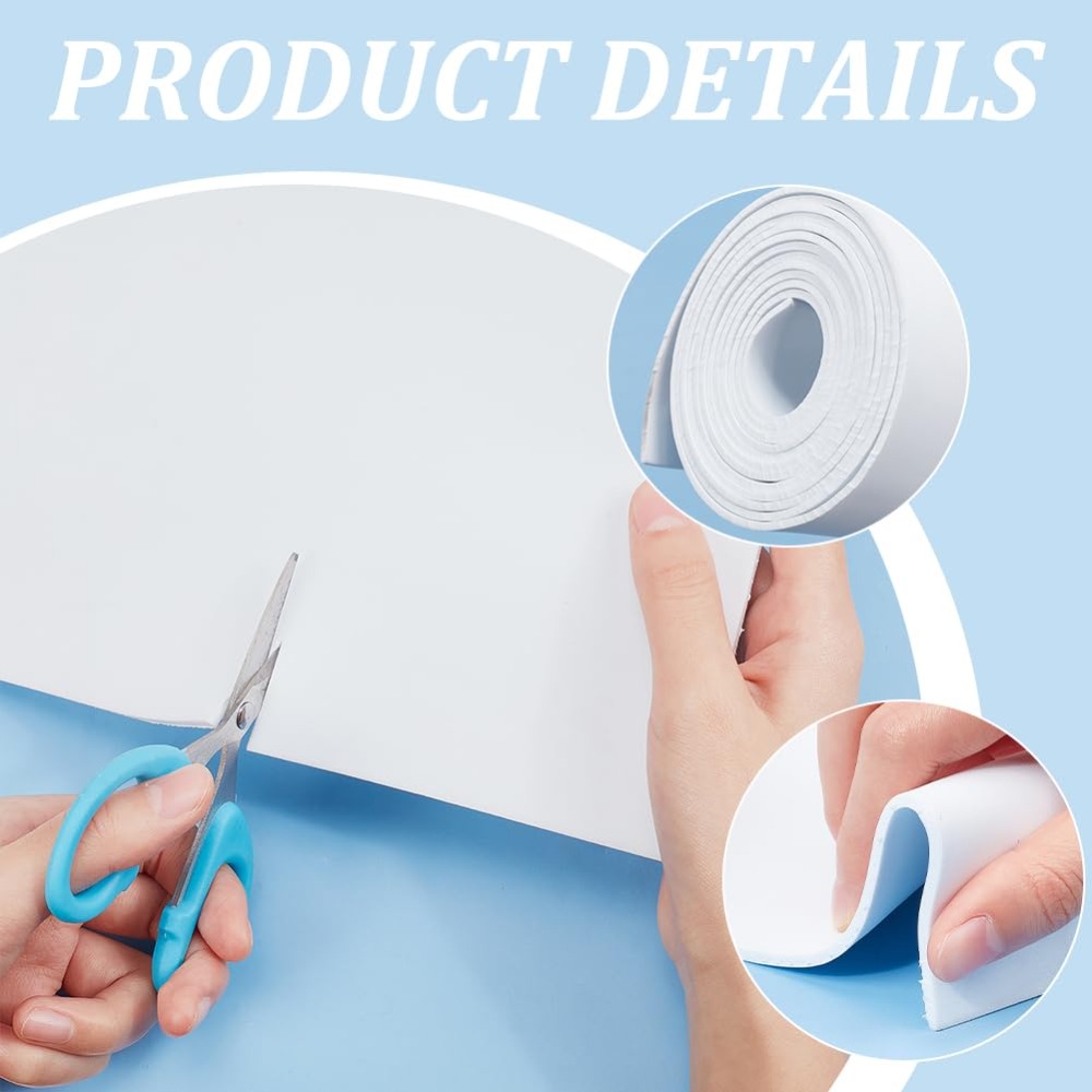 Adhesive EVA Foam Roll For Art - Craft Foam Roll recension och pris
