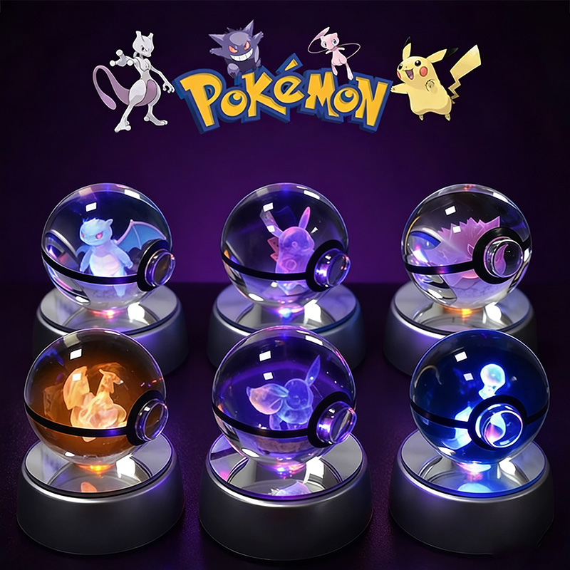 Pokemon Crystal Poké Ball 3D E - Cosplay Fireball Prop recension och pris