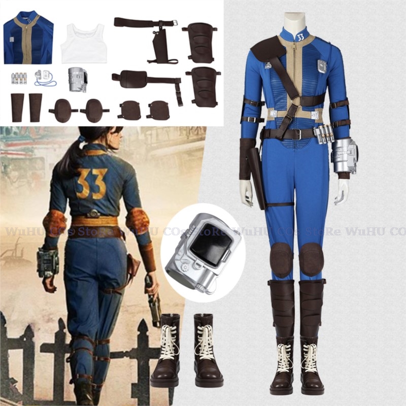 Fall Cos Out Lucy Cosplay Cost - Fallout Cosplay Prop recension och pris
