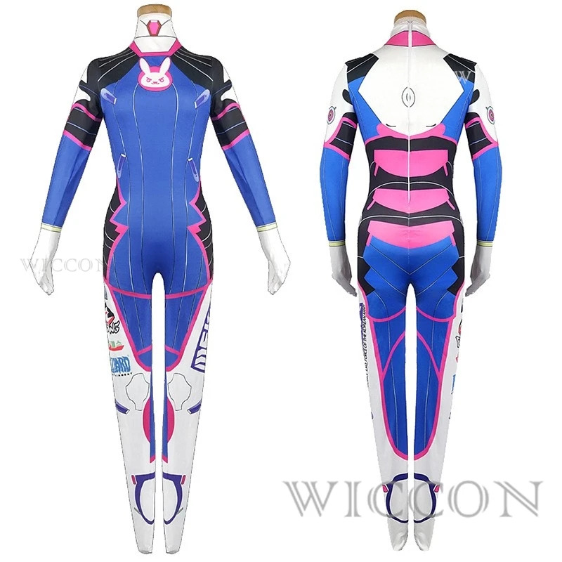 2025 11 Anime Woman Jumpsuit T - Dva Cosplay Prop recension och pris