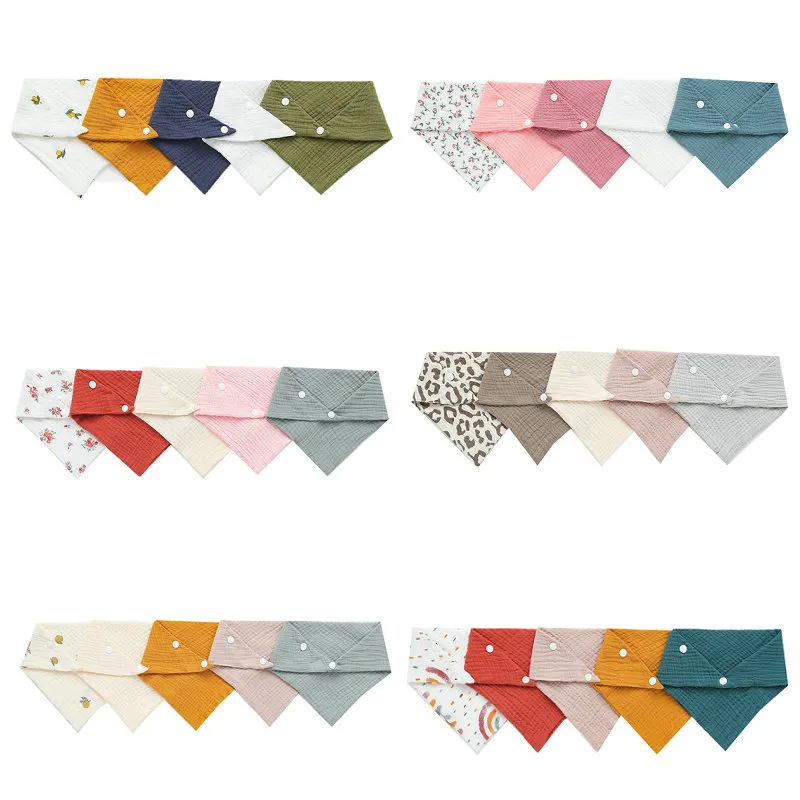5Pcs/Set Newborn Baby Bibs Fee - Snap Fastener Set recension och pris