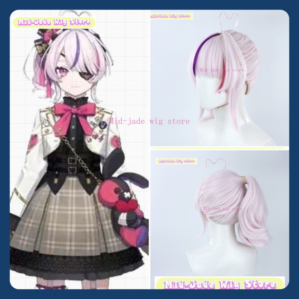 Mid-jade Wig NIJISANJI EN Mari - Prop En Cosplay recension och pris