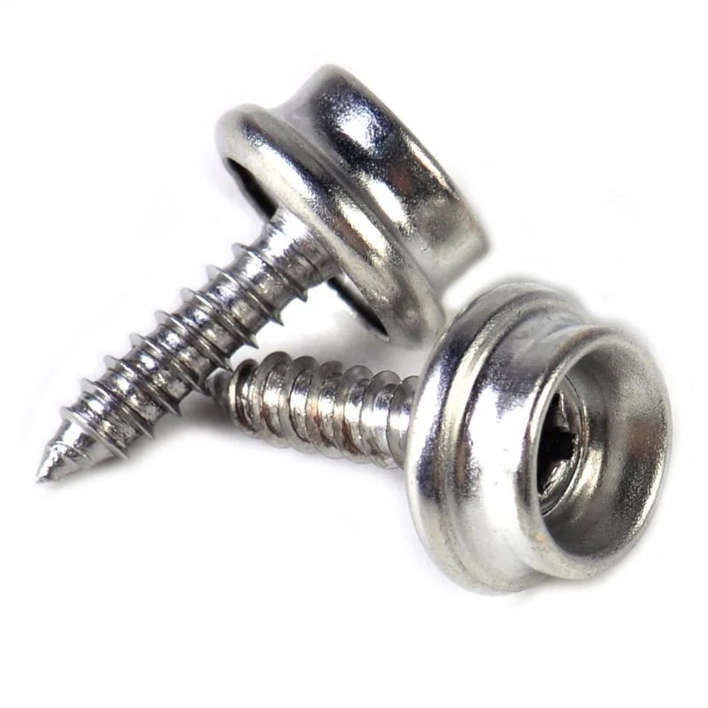 10 Sets Stainless Steel Tappin - Snap Fastener Set recension och pris