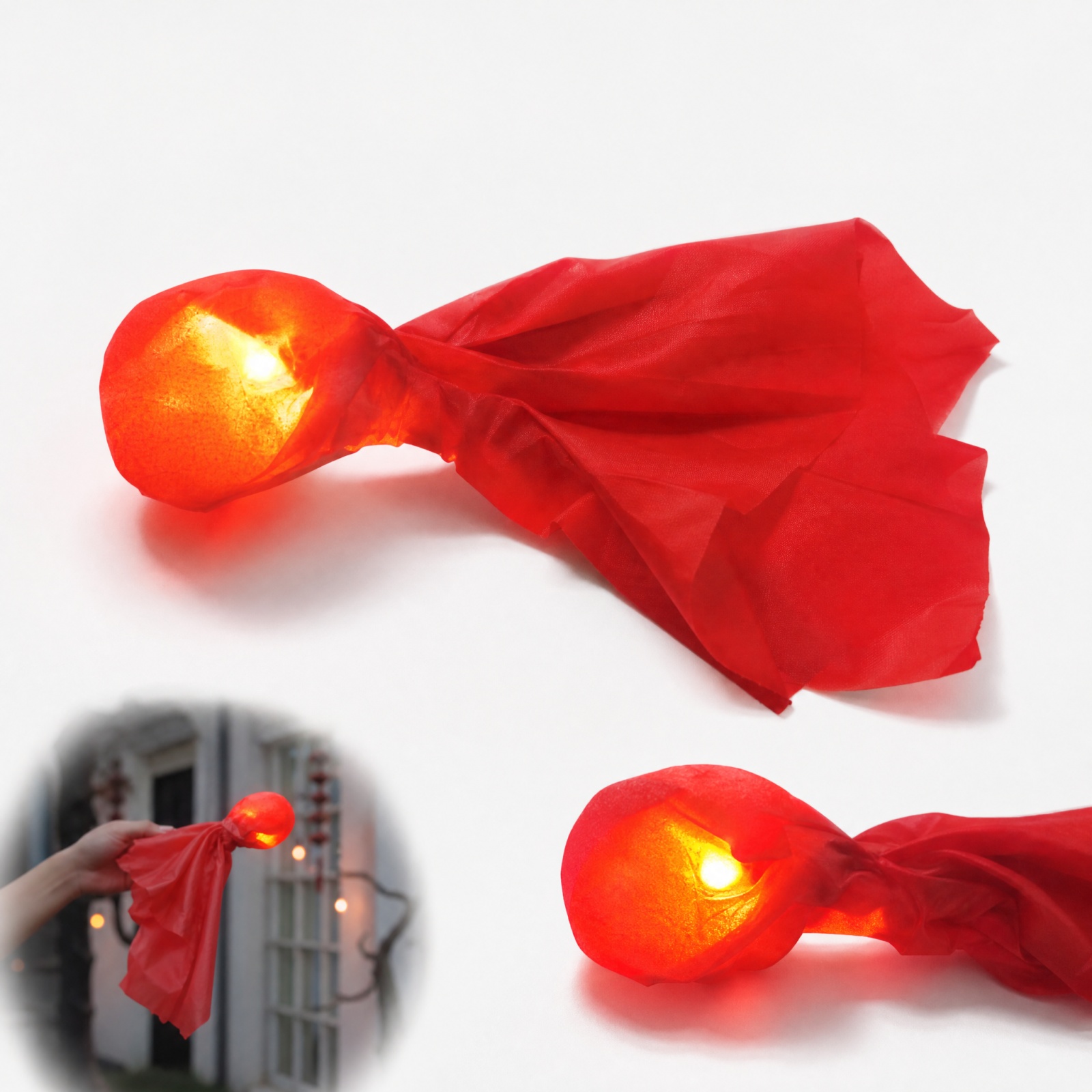 Halloween Hanging Floating Fir - Cosplay Fireball Prop recension och pris