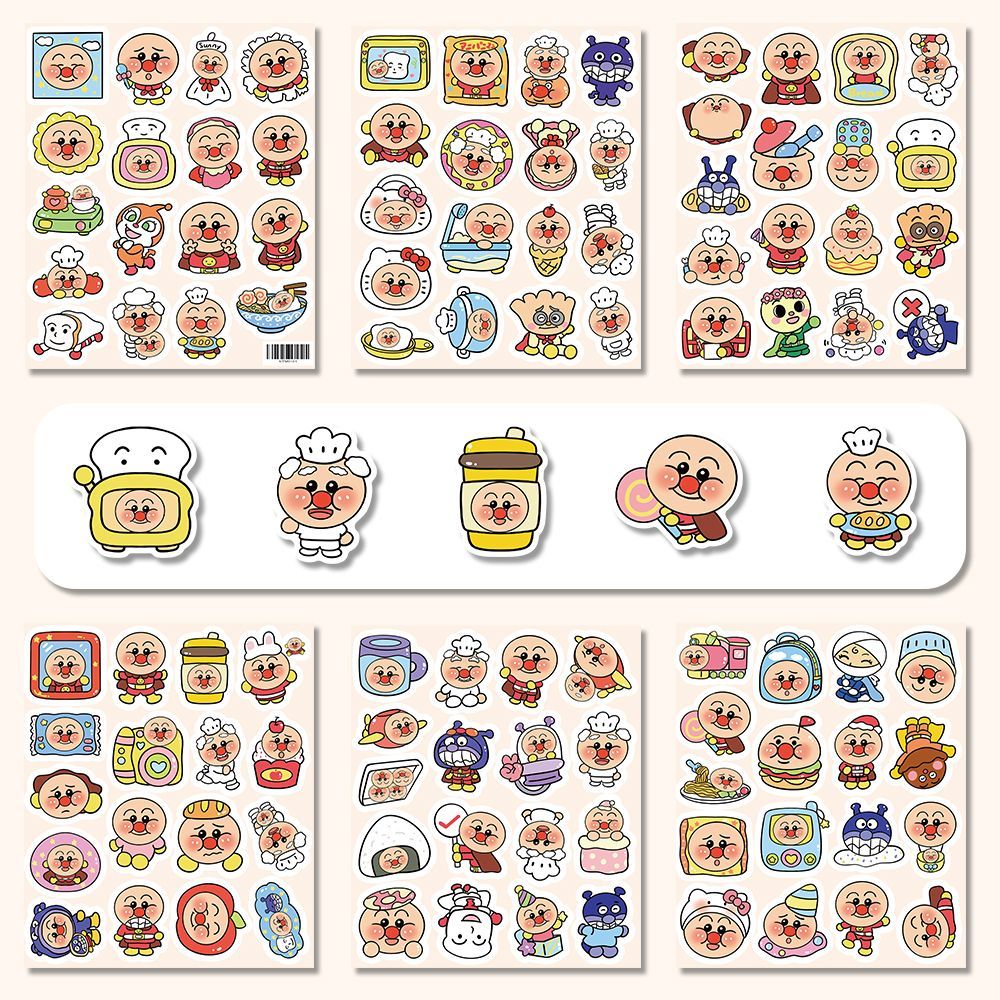 Cute cartoon sticker notebook  - Cosplay Prop Painting recension och pris