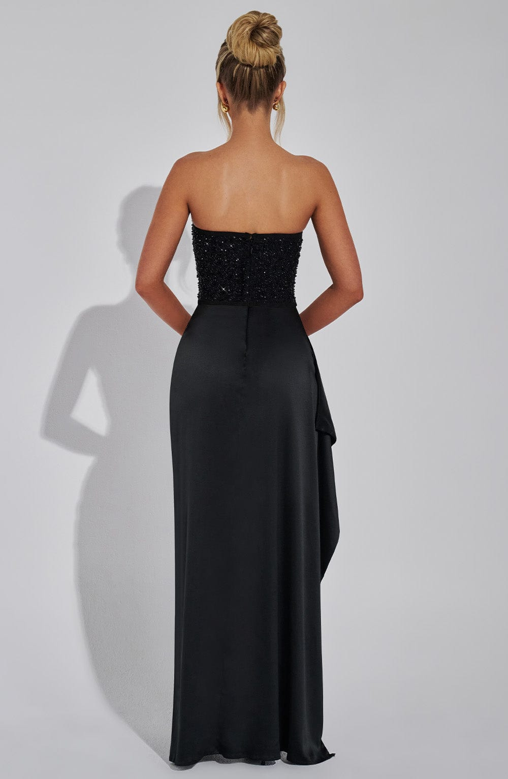 Strapless Black Maxi Formal Dr - Briar Cosplay Prop recension och pris