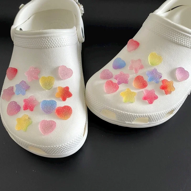 New Fashion Shoe Charms for Ho - Snap Fastener Set recension och pris